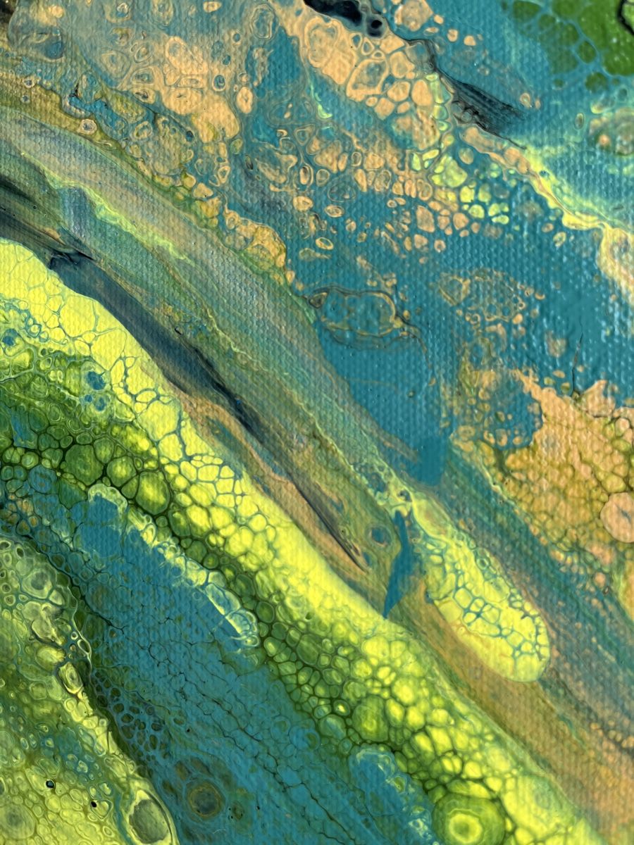 Gemälde: Abstraktes Acrylbild "Sommergefühle" Unikat – Neu (gemäss Beschreibung) aus Hochdorf von Jasminurschel 3