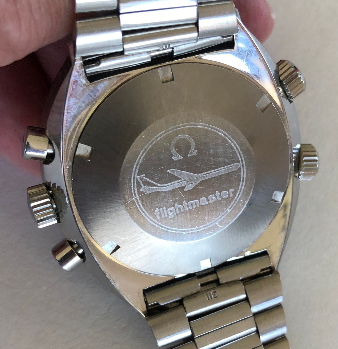 Orologi: OMEGA Flightmaster Ref 145.026 - ø 43 mm - Cal 911 – Usato da Appenzell venduto da Zimiuno 6