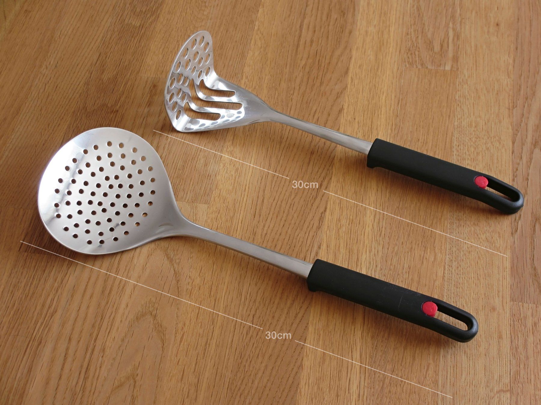 Elettrodomestici da cucina: Kartoffelstampfer / Siebkelle / Schopfloeffel – Nuovo (secondo la descrizione) da Winterthur venduto da Nooitgedagt 2