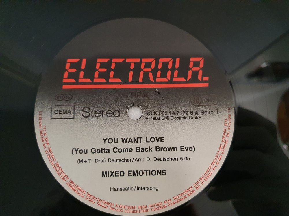 Mixed Emotions You Want Love Kaufen auf Ricardo