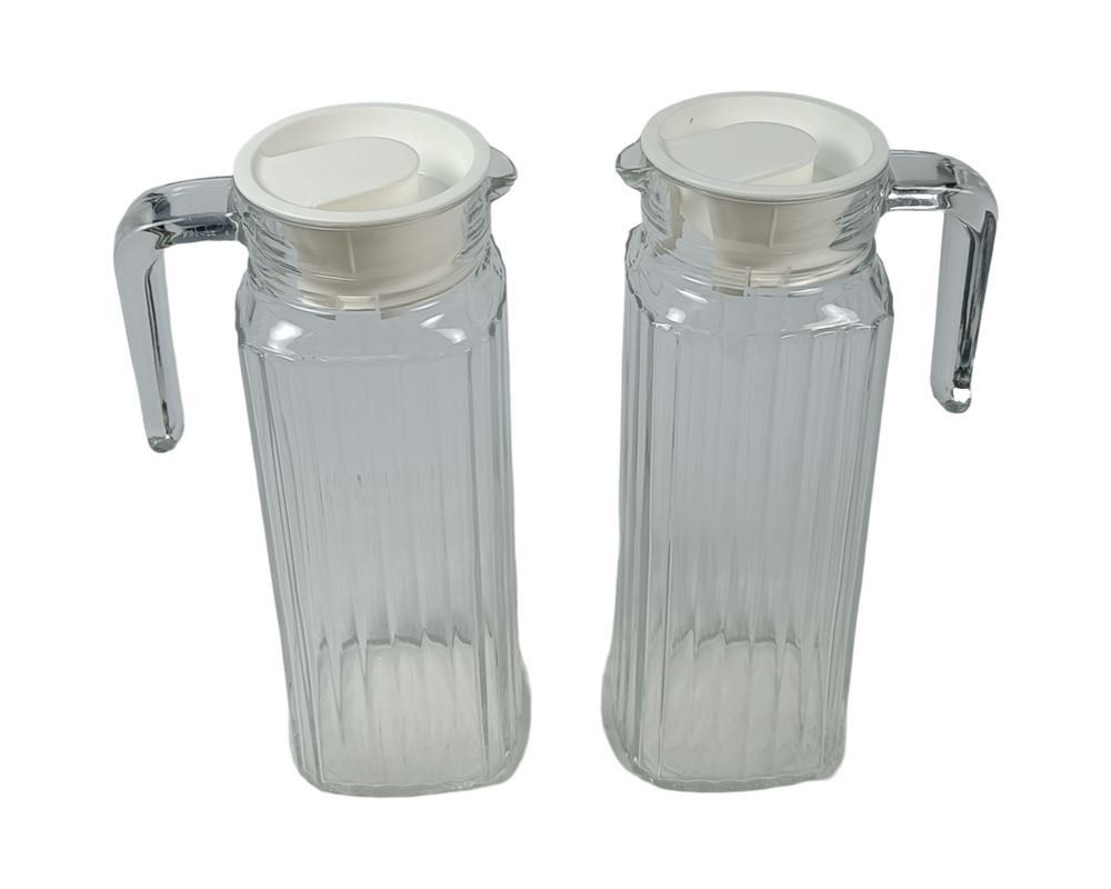 Karaffen: LUMINARC Wasserkrug Set aus Glas – Gebraucht aus Luzern von Restwert_Luzern 1