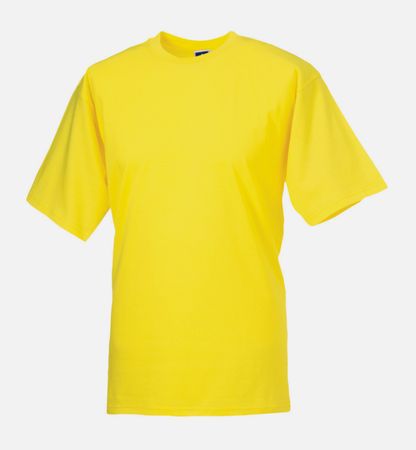 Frisches, gelbes T-Shirt, Marke Jerzees, Grösse L
