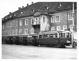 Foto 11 x 9 Eisenbahn Zug 1956