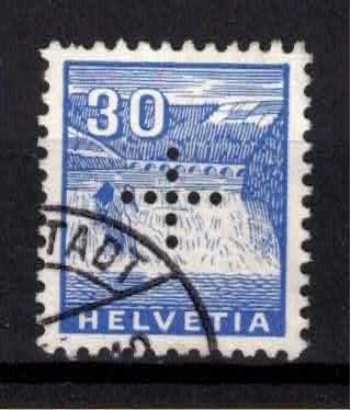 Tutti i francobolli: 1935/37 Landschaft. mit eingelochtem Kreuz, gestempelt, – Usato da Blumenstein venduto da minos02