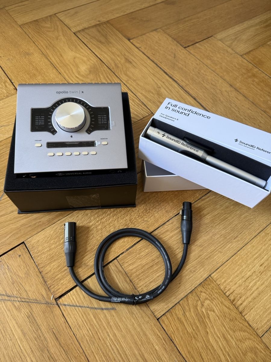 Universal Audio Attrezzatura per studi di registrazione: Universal Audio Apollo Twin x GEN2 - Micro Sonaworks - Stand – Nuovo (secondo la descrizione) da Lausanne venduto da LePetitBrocanteur