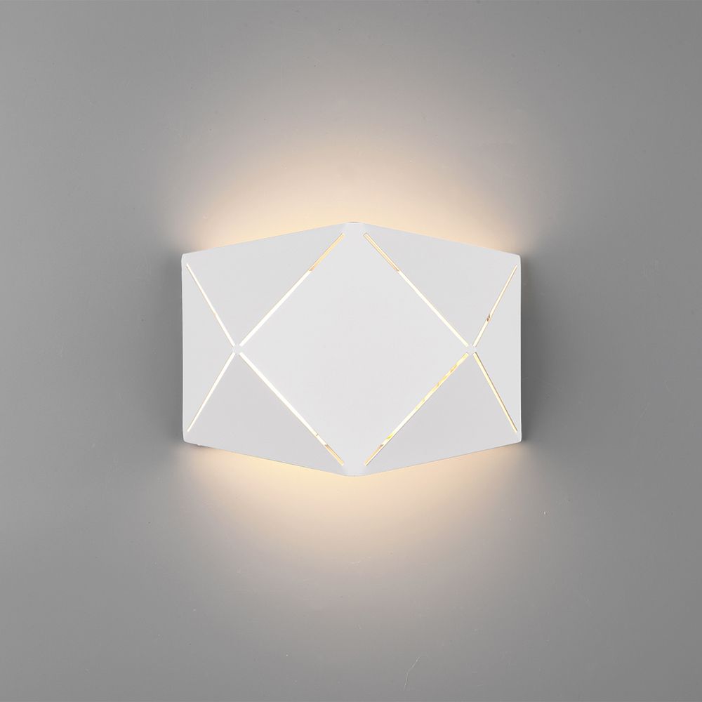 Lampade: LED Wandleuchte, Weiss, 18 cm x 13 cm – Nuovo (secondo la descrizione) da Kreuzlingen venduto da Smart-Light