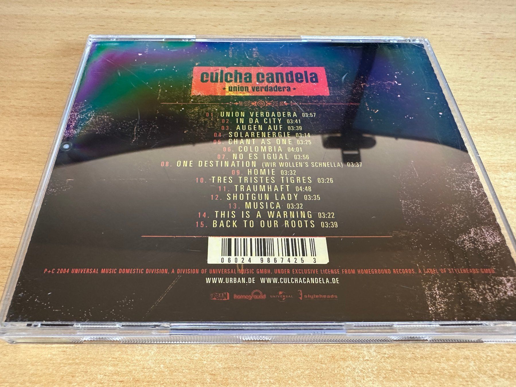 CD: Culcha Candela – Union Verdadera – Usato da Rikon im Tösstal venduto da Alpenmutz 1