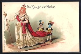 Litho Die Königin der Marken, Königin 