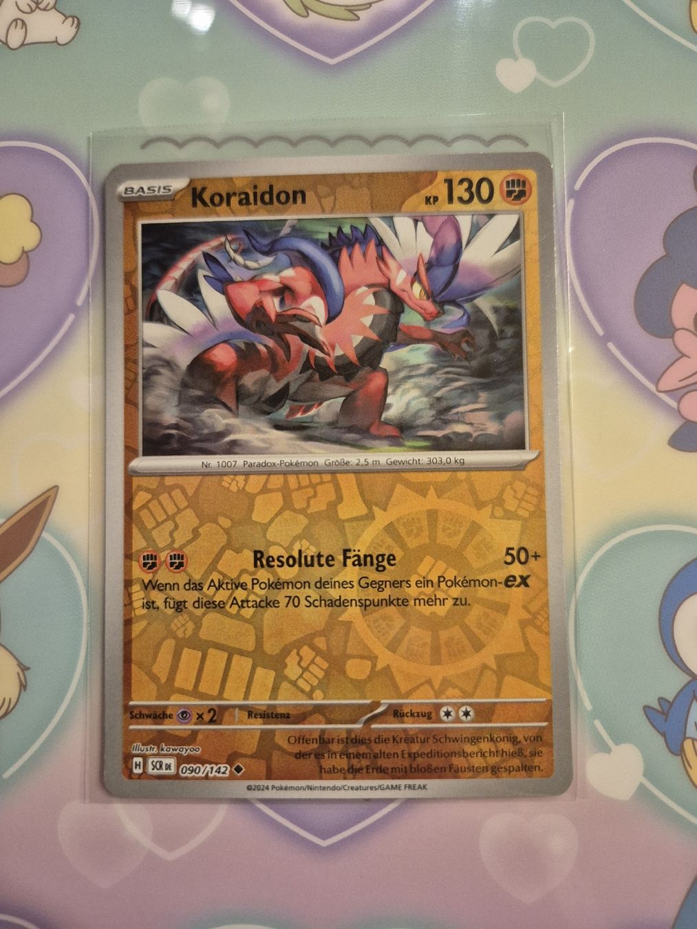Pokémon Carte collezionabili: Koraidon Reverse Holo Pokemon SCR 090/142 DE – Nuovo (secondo la descrizione) da Altdorf UR venduto da Josi5588 1