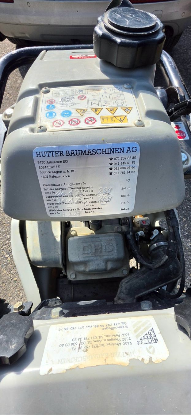 Hutter Tutte le macchine: Grabenstampfer  mikasa hutter – Usato da Biberist venduto da Biber74 6