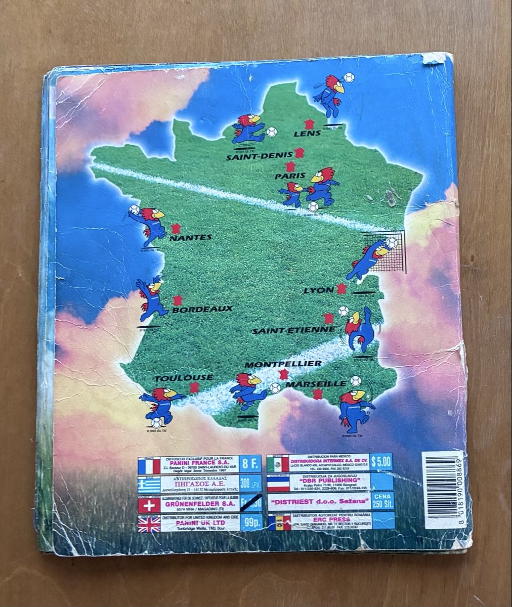 Panini Album: WM 98 Panini Album komplett – Usato da Baden venduto da Goldbaum 9