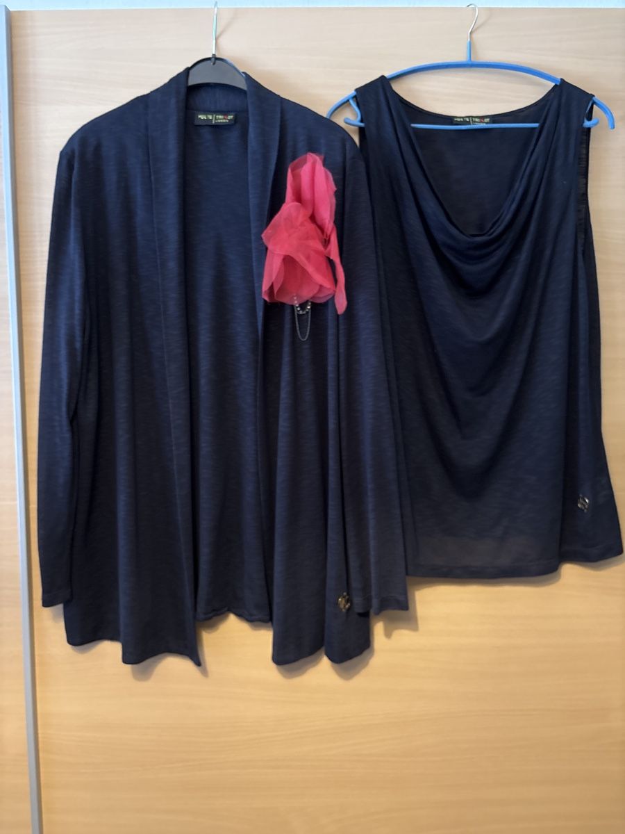 Kleiderpakete: Ensemble Per Te Trikot by Krizia, Taille 44, Été Léger – Neu und originalverpackt aus Murten von Louis1954