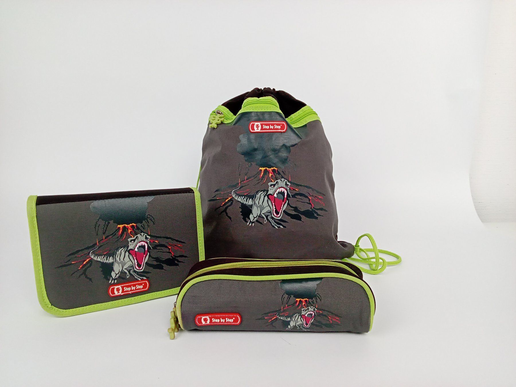 Step by Step Borse & Zaini: STEP BY STEP Dinosaurier Schulranzen-Set – Usato da Suhr venduto da Restwert_Suhr 4