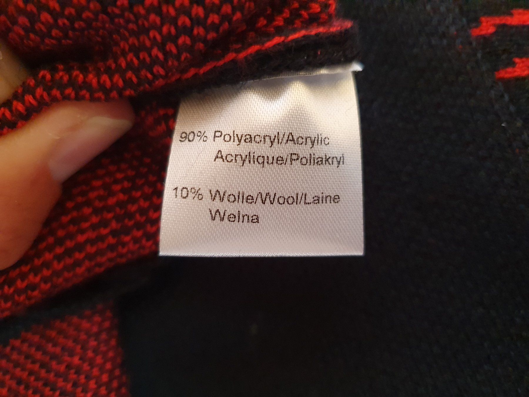 Maglioni & Felpe: Pullover (schwarz-rot) in Übergrösse Gr. 60 – Usato da Zürich venduto da kevinlodge 4