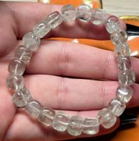 💚 Grüner Quarz Armband  A