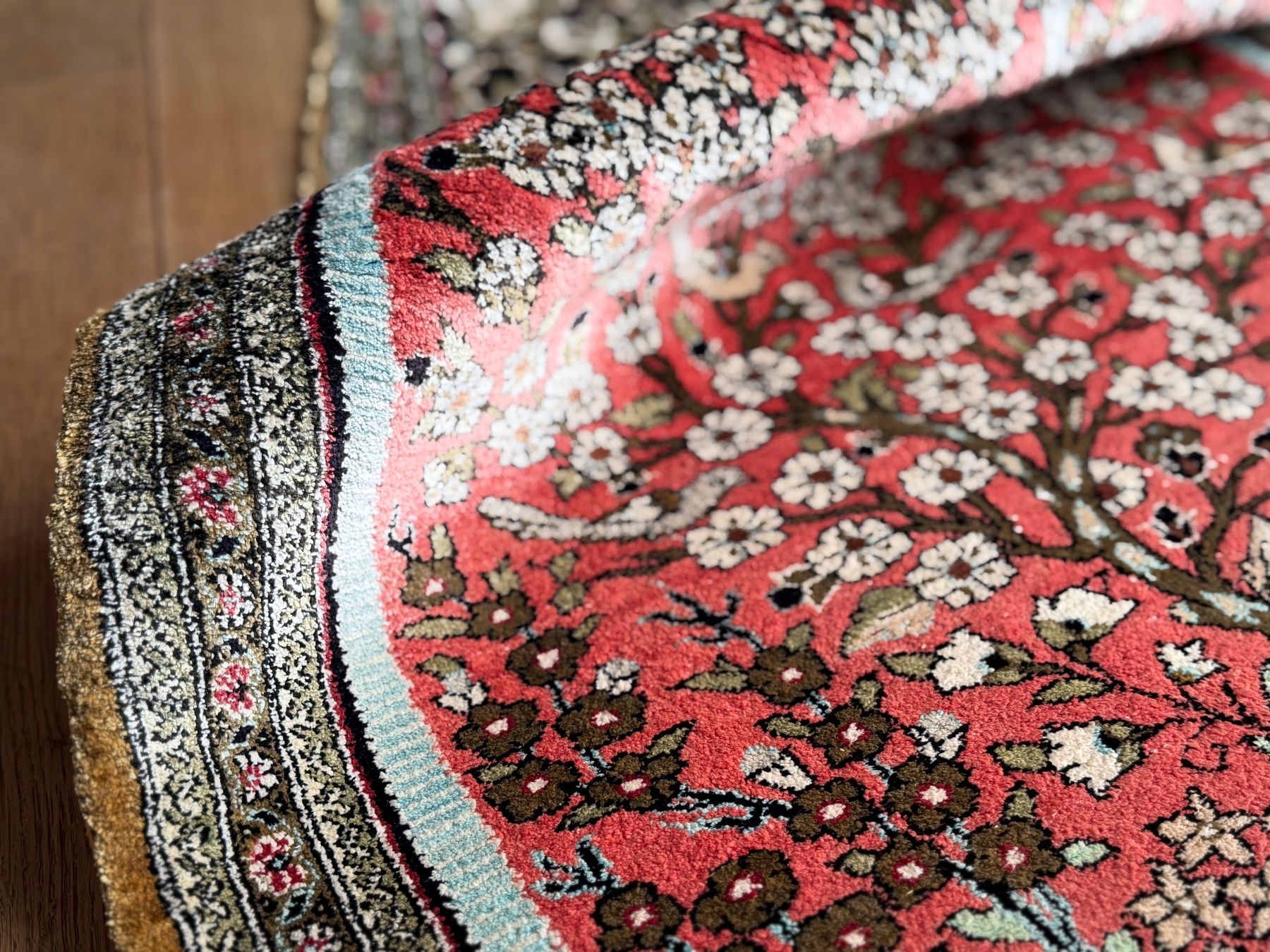 Tappeti: Lebensbaum Ghom Seidenteppich - 100% handgeknüpft – Nuovo (secondo la descrizione) da Bennau venduto da Mayer_Carpets 5