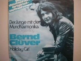 Vinyl Single Bernd Clüver - der Junge mit der Mundharmonika