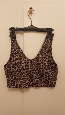 Brassière animal print leopard