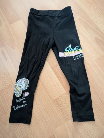 Mädchen Leggins mit Einhorn