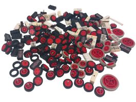 LEGO Bausteine Räder & Achsen Konvolut