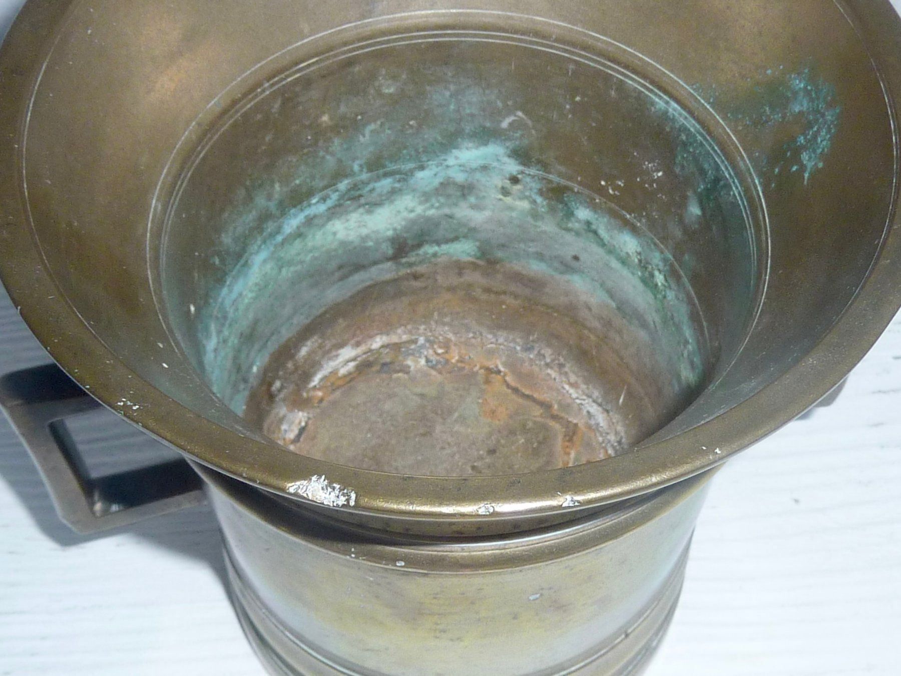 Autres pour cuisiner & mitonner: alter antiker schwerer Messing Mörser – D'occasion à Burgdorf par Tanchoo 3