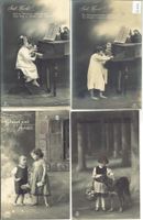 4 AK - Kinder im Märchen