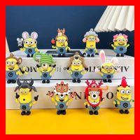 12 teiliges Set Minions Figuren Film DVD Kino 2 3 4 Comic