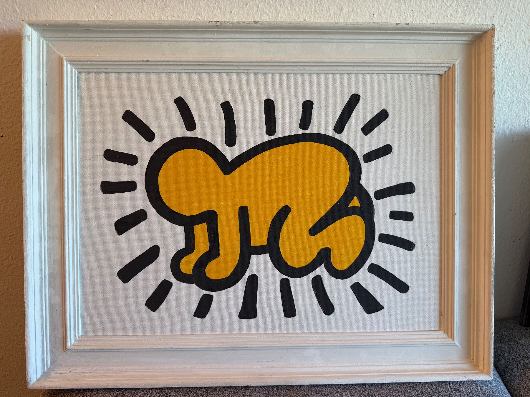 Dipinti: Keith Haring - "Radiant Baby" – Usato da Basel venduto da PAUL_ART