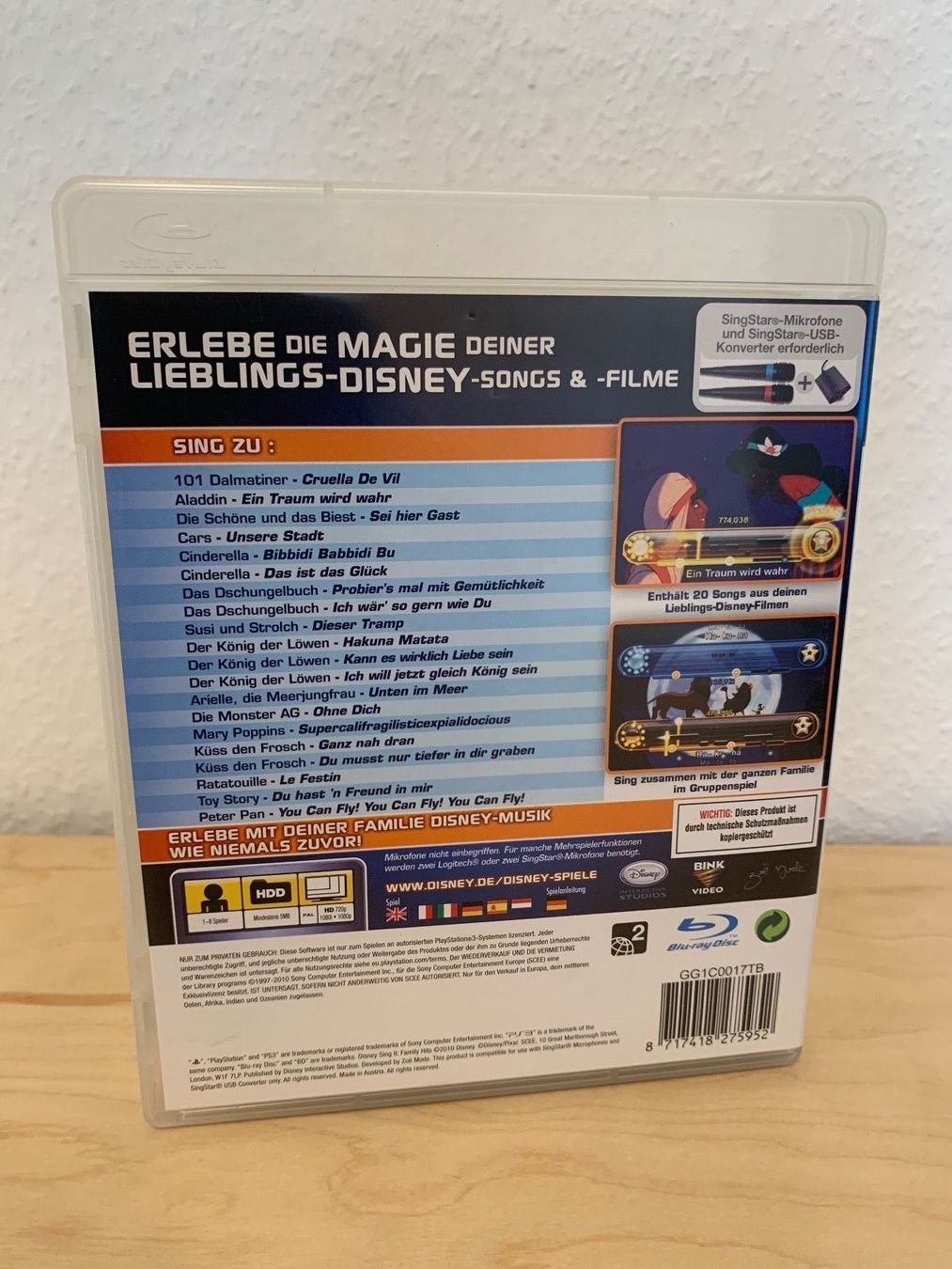 Sony Giochi: Disney Sing It für PS3 - Selten!! – Usato da Zürich venduto da Hunger-Toys-Games 1