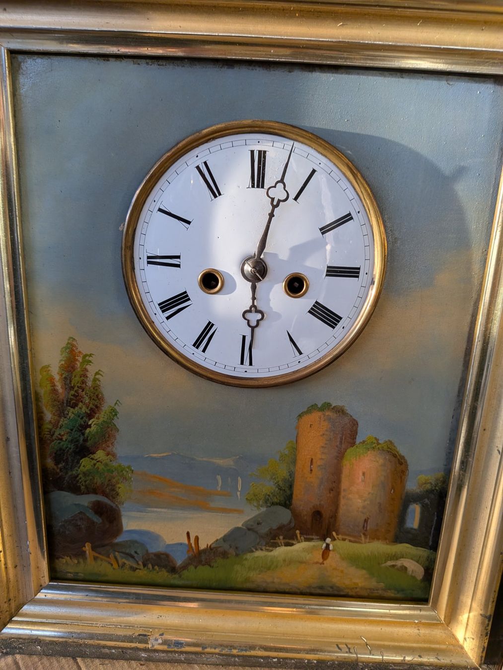 Orologi da terra & Orologi da parete: Antike Bilderuhr – Usato da Emmen venduto da Brockofsky 2