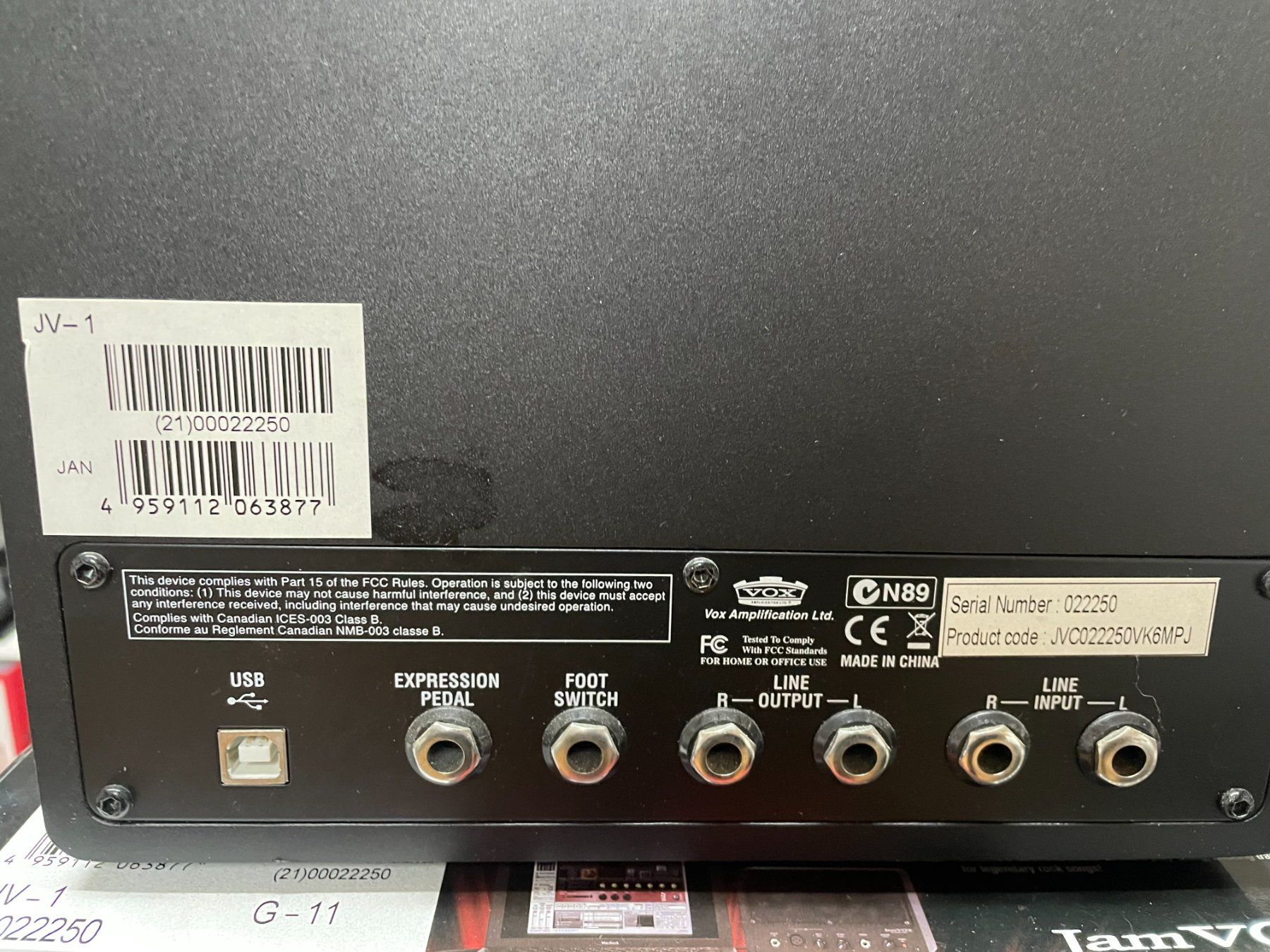 Casse acustiche: Jam Vox JV1 Guitar Interface and guitar tool System! – Usato da Cama venduto da Superbayer 2