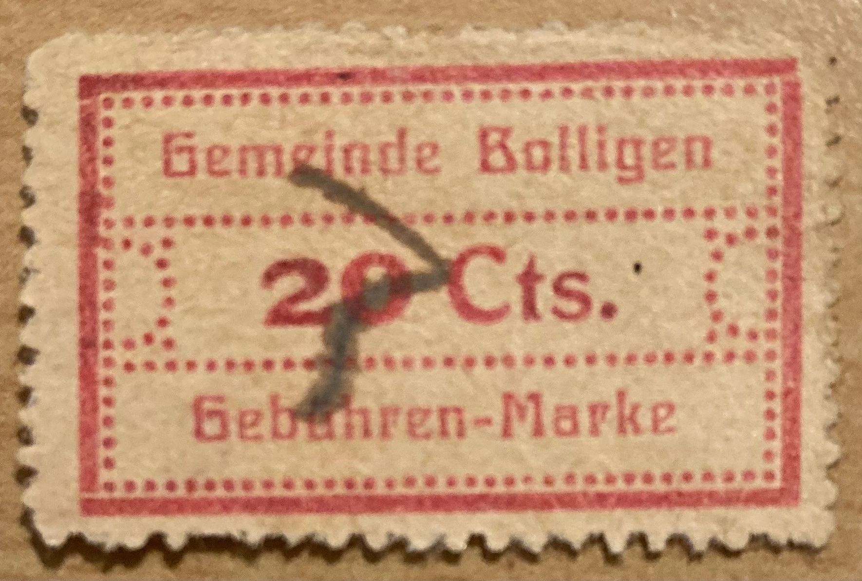 Tutti i francobolli: Fiskalmarke Gemeinde Bollingen BE – Usato da Hunzenschwil venduto da zibu88