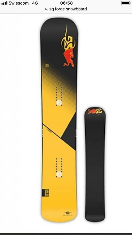 Board: Snowboardcross Boards von SG – Usato da Schlossrued venduto da Tayson2 2