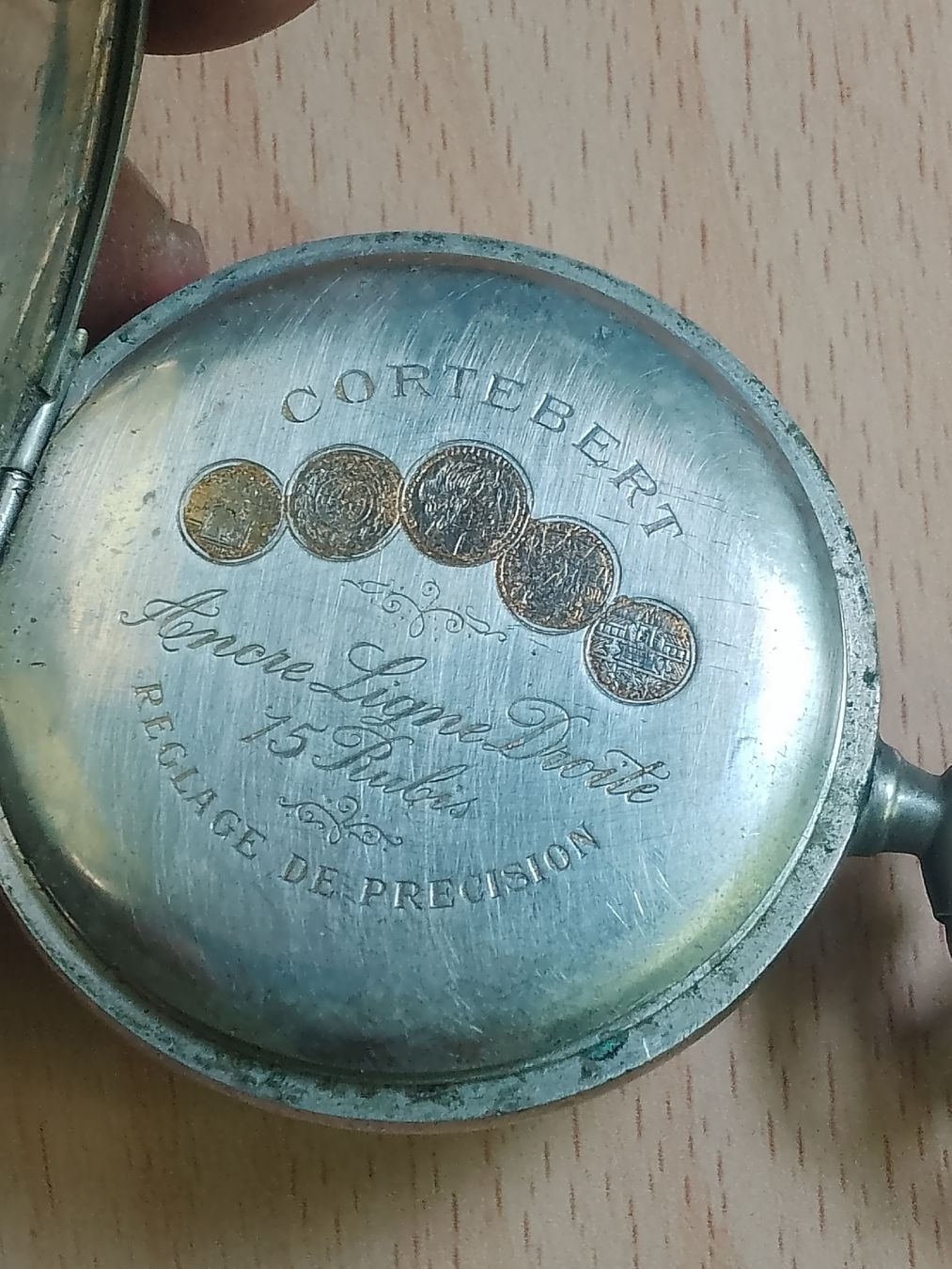 Cortébert Orologi: Cortebert Antik 48 mm läuft super  – Usato da Agno venduto da sam2608 4