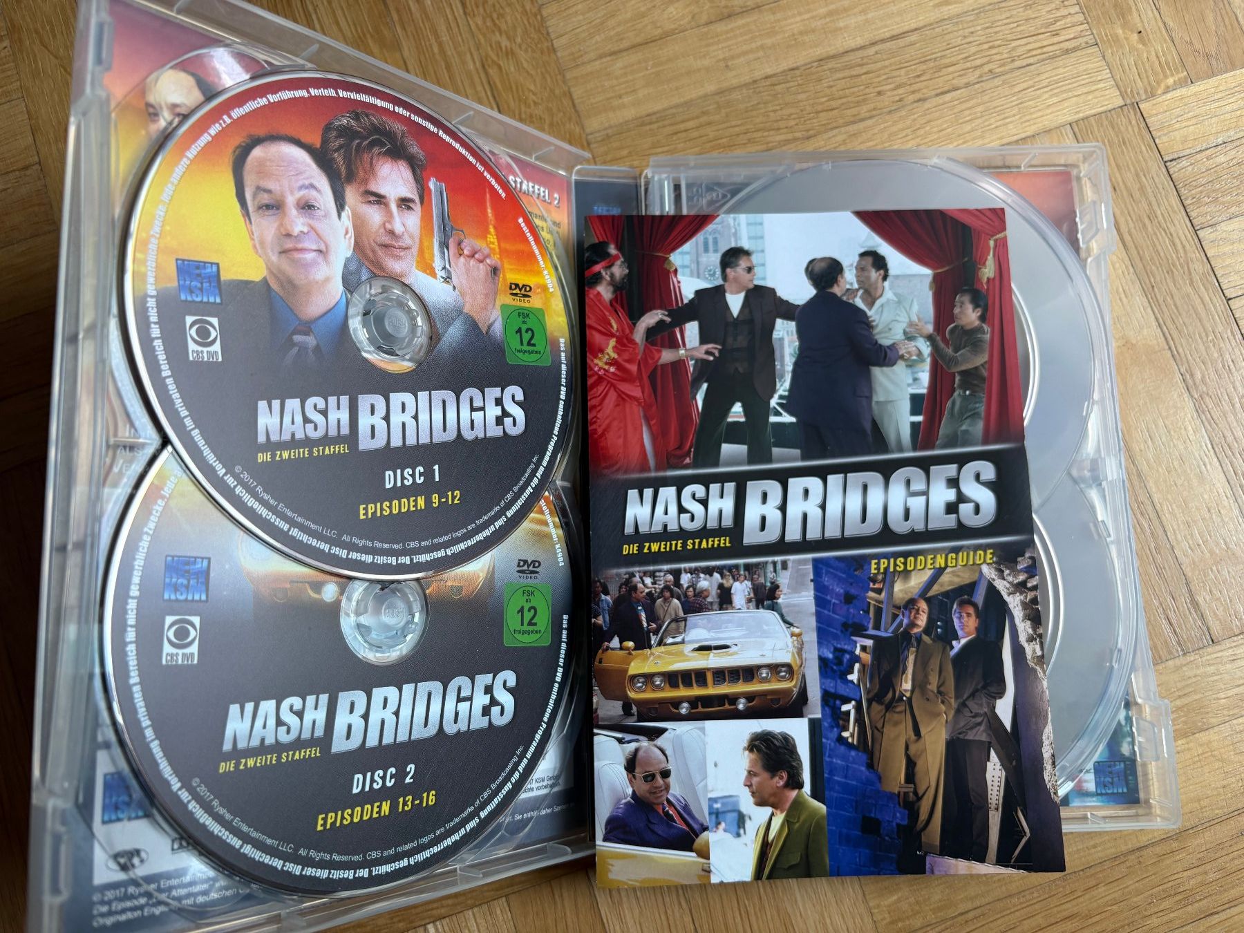 Tutti i DVDs: Nash Bridges - Die zweite Staffel - DVD – Usato da Zürich venduto da Malcom 1