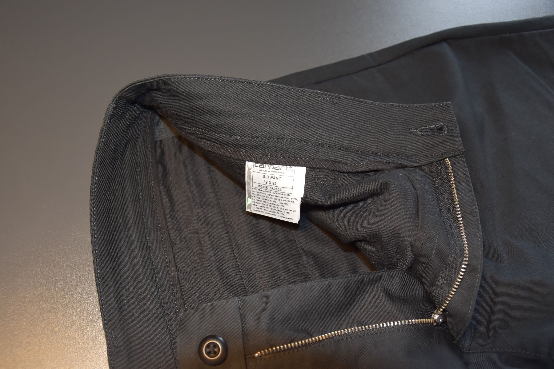 Hosen: Pantalon Carhartt noir, taille 36/32 – Neu (gemäss Beschreibung) aus Vevey von sim_jkp6 4