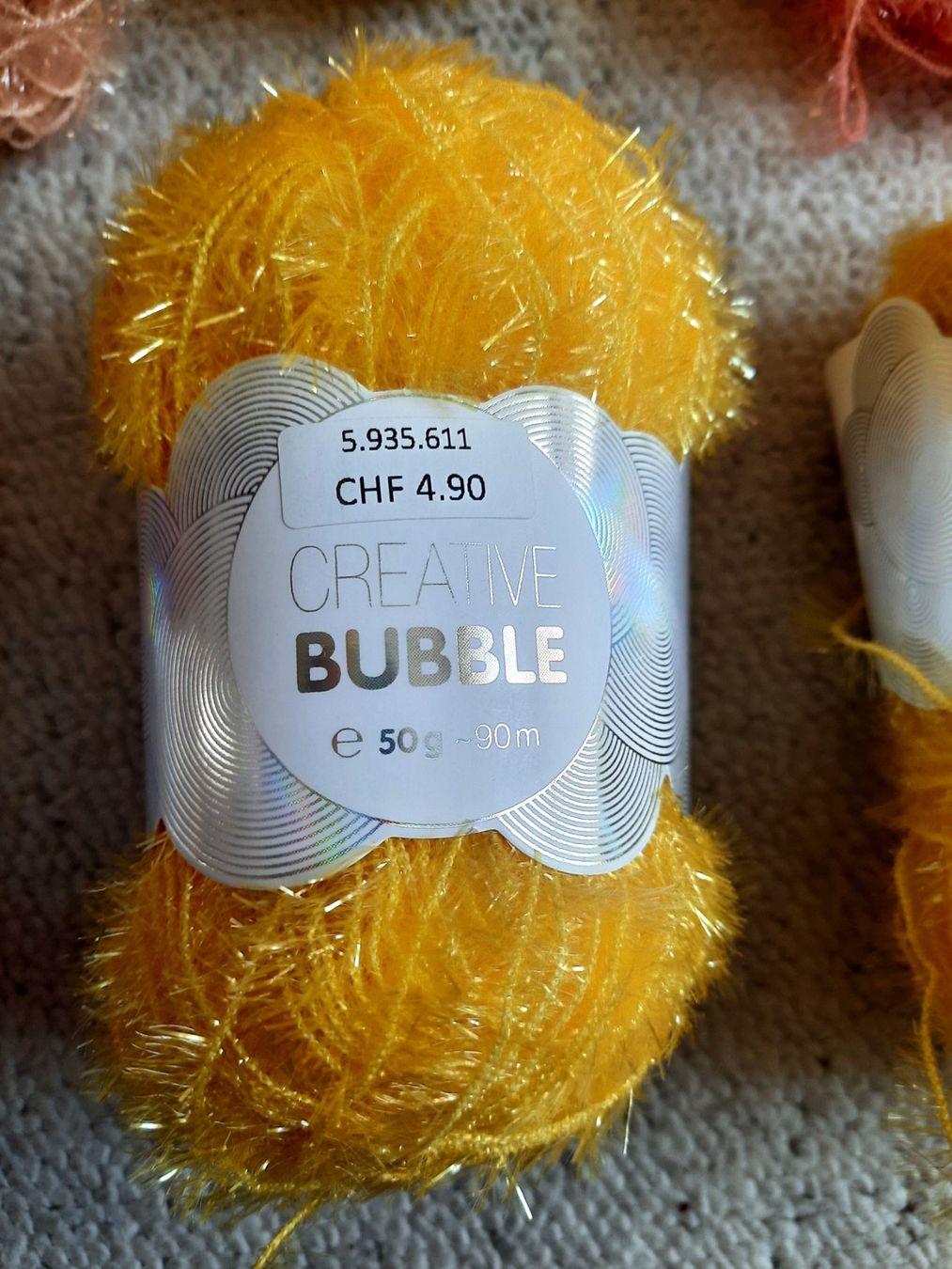 Lana: Polyestergarn CREATIVE BUBBLE, div Farben/kleine Muster, neu – Nuovo (secondo la descrizione) da Steffisburg venduto da pbegger 4