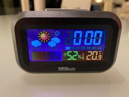 Kompakte Wetterstation mit Farb-Display