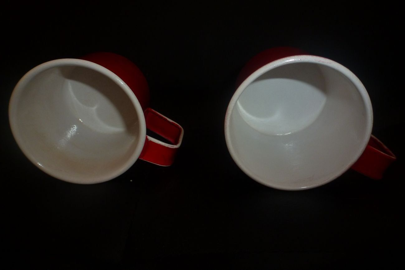 Tazze: Sheffield-Metallbecher ** Vintage ** Rot – Usato da Emmen venduto da newcar4you 3