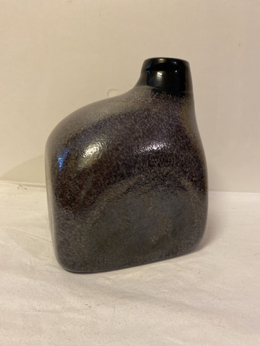 Vasi & Recipienti: Moderne Glas Vase, Unikat, schwarz Violett . – Usato da sursee venduto da trilli-tralli
