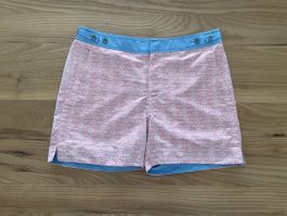 Badeshorts pink/blau Grösse M mit Muster - Neu! 
