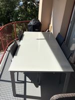 Ausziehbarer Gartentisch mit Glasplatte 190–250 x 100 cm | 6