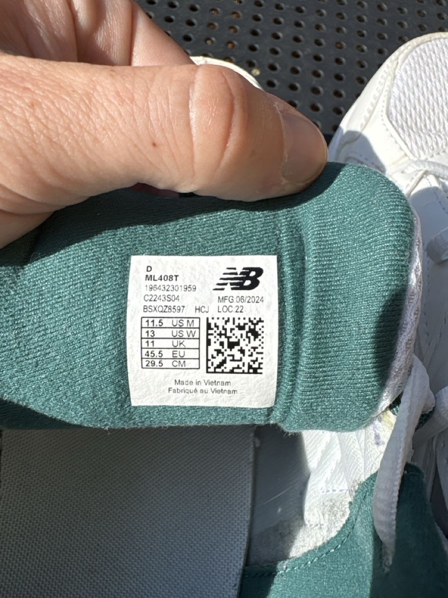 New Balance Scarpe da uomo: Chaussures New Balance  – Usato da Corsier-sur-Vevey venduto da BussardS 4