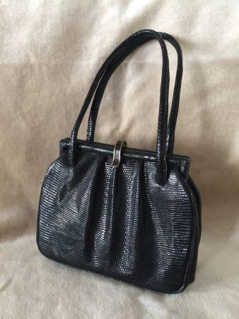 Vintage Elegante Leder Tasche Handtasche
