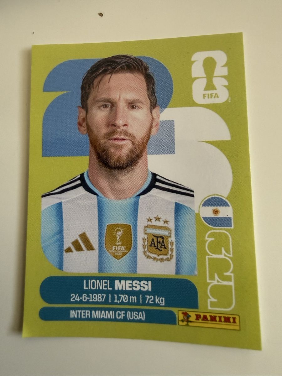 Panini Carte collezionabili: Panini 2026 Lionel Messi – Nuovo (secondo la descrizione) da Gümligen venduto da ivo_v7n2