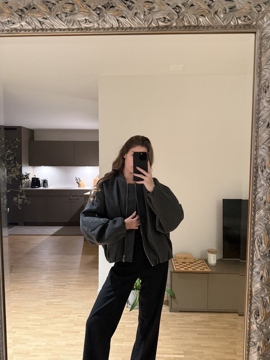 Giacche: Bomberjacke Zara grau – Nuovo (secondo la descrizione) da Zürich venduto da Bianca111_ 1