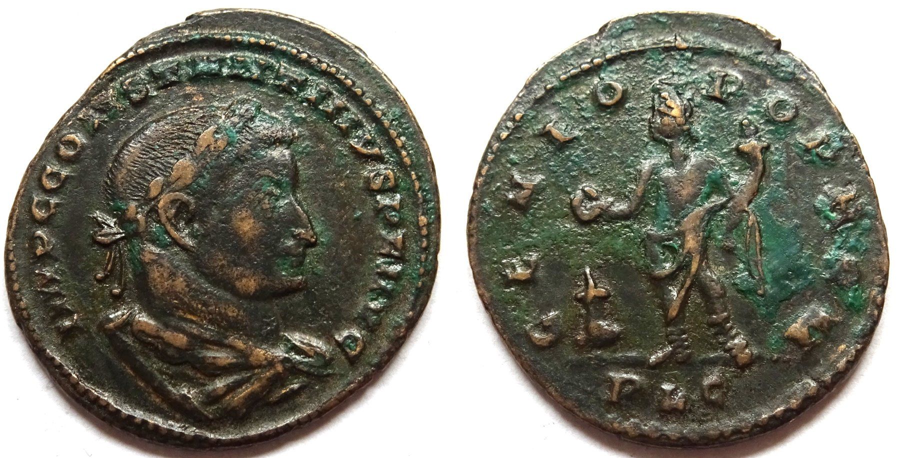 Tutti le monete: CONSTANTINE I AE Follis – Usato da La Sarraz venduto da classicworldcoins