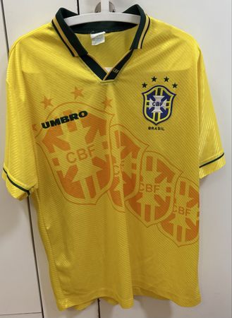 Brasilien Vintage Trikot Heim Trikot von 1996 Umbro