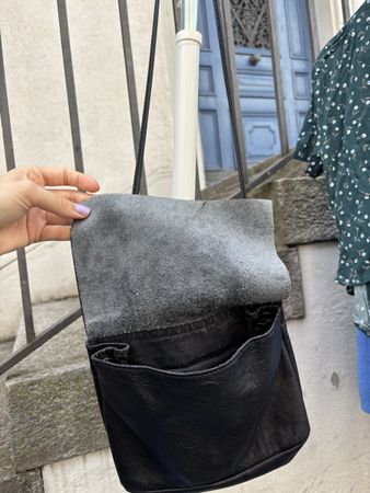 Elegante Leder-Tasche, perfekt für den Sommer-Abend!