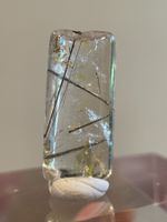 Glasklar Rutilquarz Kristall minimale Makel ca.2cm